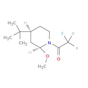 哌啶,4-(1,1-二甲基乙基)-2-甲氧基-1-(三氟乙酰基)-,CIS-