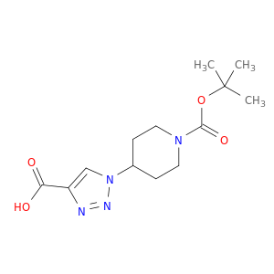 1-(1-(叔丁氧羰基)哌啶-4-基)-1H-1,2,3-三唑-4-羧酸