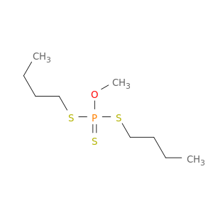 Phosphorotrithioicacid, S,S-dibutyl O-methyl ester