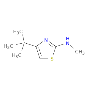 2-Thiazolamine, 4-(1,1-dimethylethyl)-N-methyl-
