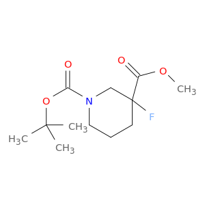1-Boc-3-氟哌啶-3-甲酸甲酯