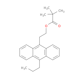Propanoic acid, 2,2-dimethyl-, 2-(10-propyl-9-anthracenyl)ethyl ester