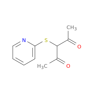 3-(PYRIDIN-2-YLTHIO)PENTANE-2,4-DIONE