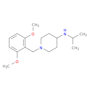 4-Piperidinamine, 1-[(2,6-dimethoxyphenyl)methyl]-N-(1-methylethyl)-