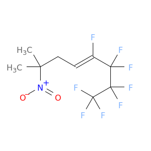 4-Octene, 1,1,1,2,2,3,3,4-octafluoro-7-methyl-7-nitro-, (Z)-