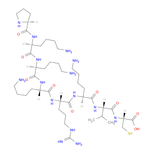 L-Cysteine, L-prolyl-L-lysyl-L-lysyl-L-lysyl-L-arginyl-L-lysyl-L-valyl-