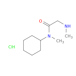 N-Cyclohexyl-N-methyl-2-(methylamino)acetamide hydrochloride