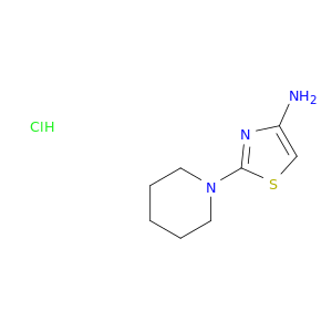 4-噻唑胺,2-(1-哌啶基)-,盐酸盐(1：1)