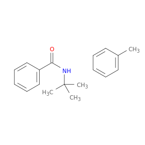 Benzamide, N-(1,1-dimethylethyl)-, compd. with methylbenzene (1:1)