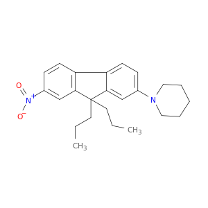 Piperidine, 1-(7-nitro-9,9-dipropyl-9H-fluoren-2-yl)-