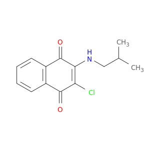 1,4-Naphthalenedione,2-chloro-3-[(2-methylpropyl)amino]-