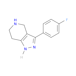3-(4-氟苯基)-4,5,6,7-四氢-1H-吡唑[4,3-C]吡啶