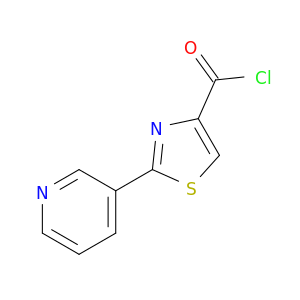 4-Thiazolecarbonyl chloride, 2-(3-pyridinyl)-