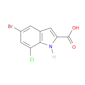 5-溴-7-氯吲哚-2-羧酸