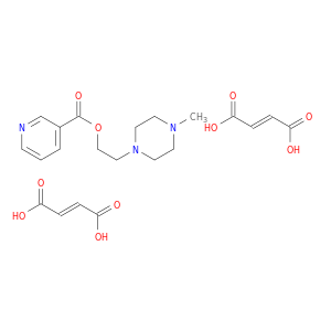 2-(4-METHYL-(PIPERAZIN-1-YL))ETHYL NICOTINATE DIMALEATE