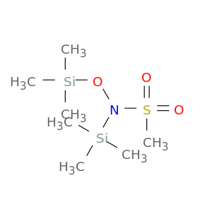 Methanesulfonamide,N-(trimethylsilyl)-N-[(trimethylsilyl)oxy]-
