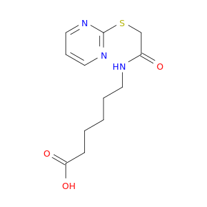 Hexanoic acid, 6-[[2-(2-pyrimidinylthio)acetyl]amino]-