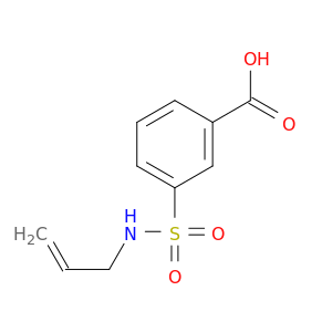 3-[(Prop-2-en-1-yl)sulfamoyl]benzoic acid