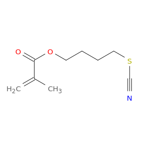 2-Propenoic acid, 2-methyl-, 4-thiocyanatobutyl ester