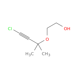 Ethanol, 2-[(3-chloro-1,1-dimethyl-2-propynyl)oxy]-