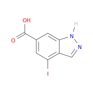 4-Iodo-1H-indazole-6-carboxylic acid