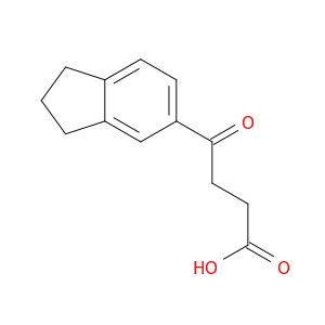 4-(2,3-Dihydro-1H-inden-5-yl)-4-oxobutanoic acid