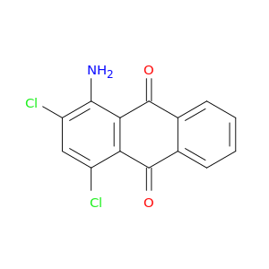 1-氨基-2,4-二氯甲酸-9,10-炭酮