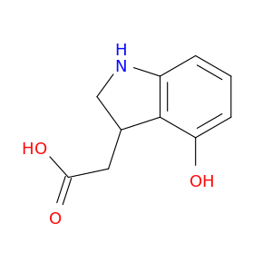 1H-Indole-3-acetic acid, 2,3-dihydro-4-hydroxy-