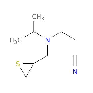 Propanenitrile, 3-[(1-methylethyl)(thiiranylmethyl)amino]-