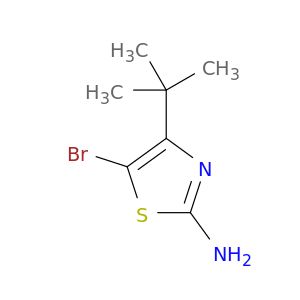5-溴-4-(叔丁基)-1,3-噻唑-2-胺