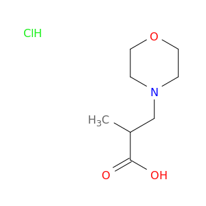 2-甲基-3-吗啉-4-基丙酸盐酸盐