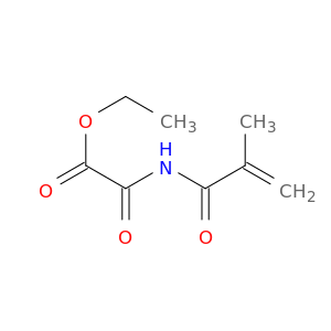 Acetic acid, [(2-methyl-1-oxo-2-propenyl)amino]oxo-, ethyl ester
