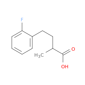 4-(2-Fluorophenyl)-2-methylbutanoic Acid