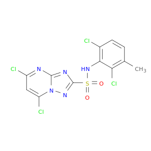5,7-二氯-N-(2,6-二氯-3-甲基苯基)[1,2,4]三唑唑[1,5-A]嘧啶-2-磺酰胺