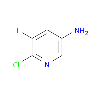 2-氯-3-碘-5-氨基吡啶