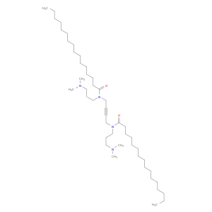 N-(3-DIMETHYLAMINOPROPYL)-N-[4-(3-DIMETHYLAMINOPROPYL-HEXADECANOYL-AMINO)BUT-2-YNYL]HEXADECANAMIDE
