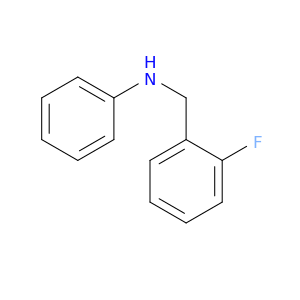 N-[(2-Fluorophenyl)methyl]aniline
