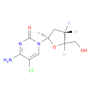 Cytidine,5-chloro-2',3'-dideoxy-3'-fluoro-