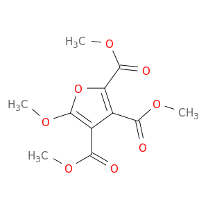 2,3,4-Furantricarboxylic acid, 5-methoxy-, trimethyl ester