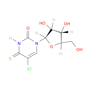 Uridine, 5-chloro-4-thio-
