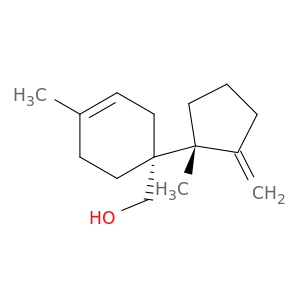 3-Cyclohexene-1-methanol,4-methyl-1-[(1R)-1-methyl-2-methylenecyclopentyl]-, (1R)-rel-