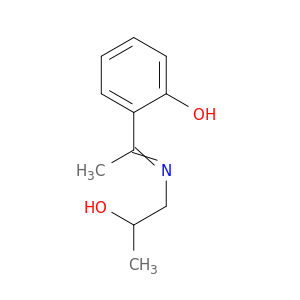 Phenol, 2-[1-[(2-hydroxypropyl)imino]ethyl]-