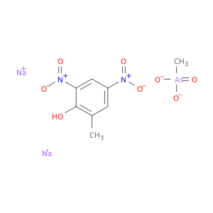 sodium methylarsonate- 2-methyl-4,6-dinitrophenol(2:1:1)