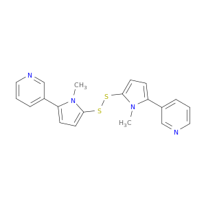 pyridine, 3,3'-(dithiobis(1-methyl-1h-pyrrole-5,2-diyl))bis-