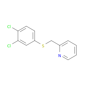 Pyridine, 2-[[(3,4-dichlorophenyl)thio]methyl]-