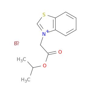 Benzothiazolium, 3-[2-(1-methylethoxy)-2-oxoethyl]-, bromide