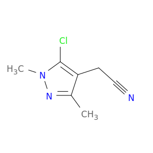 2-(5-Chloro-1,3-dimethyl-1H-pyrazol-4-yl)acetonitrile