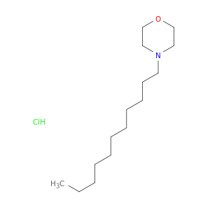 Morpholine, 4-undecyl-, hydrochloride