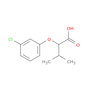 2-(3-氯苯氧基)-3-甲基丁酸