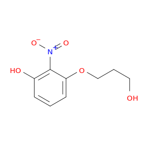 Phenol, 3-(3-hydroxypropoxy)-2-nitro-